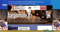 Desktop Screenshot of bargiornale.it